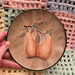 Decorative Pear Wall Hanging Plate